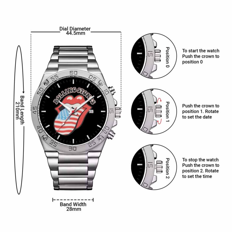 Rolling Stones Americana Flag Powermatic Watch