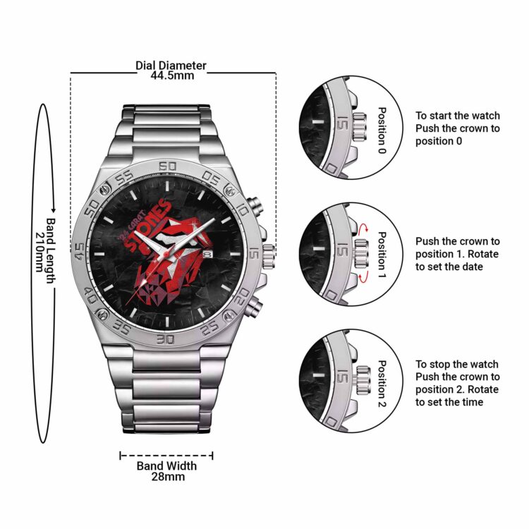 Rolling Stones 24 Karat Powermatic Watch