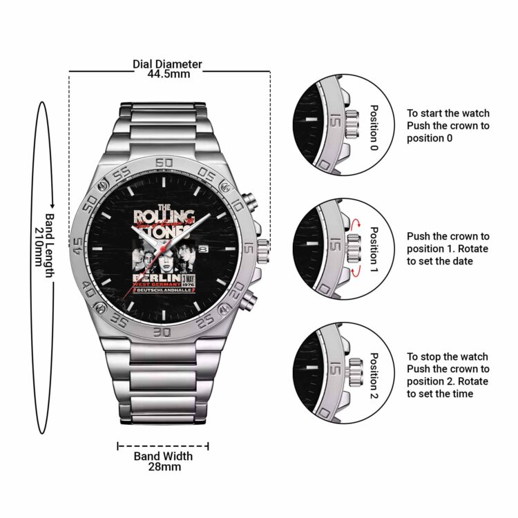 Rolling Stones Berlin 76 Powermatic Watch