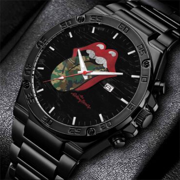 Rolling Stones Distressed Camo Tongue Powermatic Watch