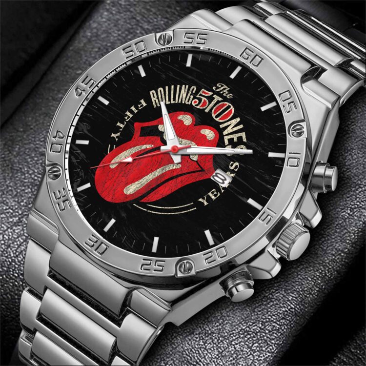 Rolling Stones Fifty Year grunge Powermatic Watch