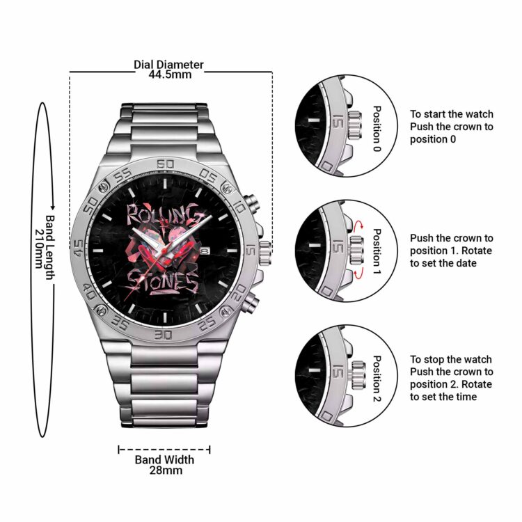 Rolling Stones hackney diamond break heart Powermatic Watch