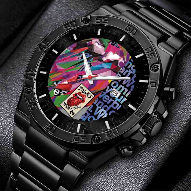 Rolling Stones Hackney diamonds 2024 Deluxe Souvernir Powermatic Watch