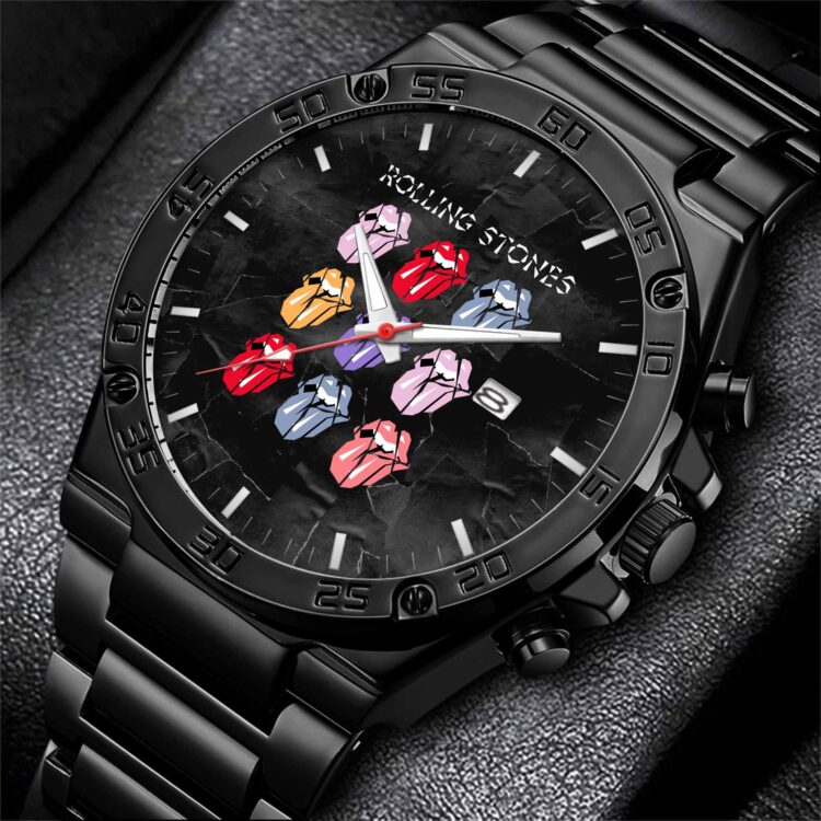 Rolling Stones Multi Color Tongue Powermatic Watch