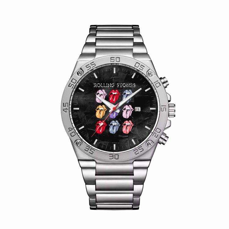 Rolling Stones Multi Color Tongue Powermatic Watch