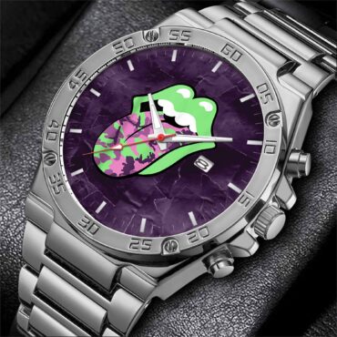 Rolling Stones Purple Camo Powermatic Watch