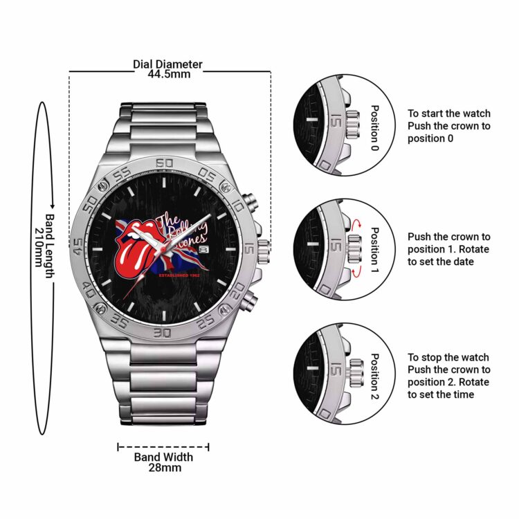 Rolling Stones UK 1962 Powermatic Watch